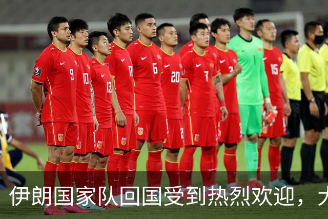 伊朗国家队回国受到热烈欢迎，大批球迷接机